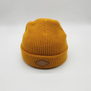 Gorro de Lana Cálido Exclusivo Unisex de Moda con Servicio OEM, Gorro de Lana con Diseño Jacquard, Gorros de Lana Suaves y Cálidos con Color Personalizado de Moda - Product Image 4