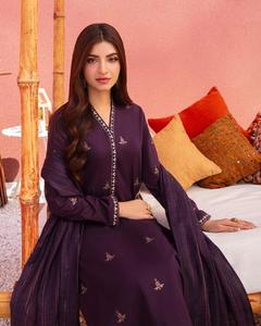 Indien pakistanais dernier décontracté brodé Salwar Kameez avec maçonnerie lourde Collection de mariage de luxe vente chaude robe 2024 - Product Image 4