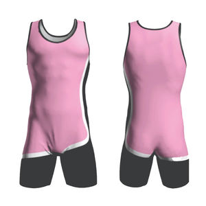 Nuevo Diseño 2026, Singlet de Lucha Libre para Adultos, Ropa de Artes Marciales de Poliéster/Spandex - Product Image 4