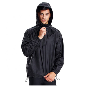 Ensemble coupe-vent unisexe d'hiver avec col montant, design patchwork tendance, sweat à capuche extérieur enduit, vente en gros - Product Image 6