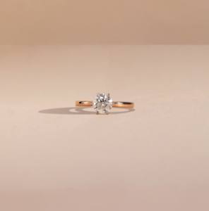 Para GIA IGI Anillo de diamante cultivado en laboratorio fino certificado 14K 18K Oro blanco Platino 925 Plata Compromiso Joyería de boda - Product Image 4