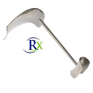 DyBall Retractor de Bloqueo Manual, Hoja de 240mm de Ancho, 112mm X 63mm, Base de Un Solo Extremo, Conjunto de Instrumentos Quirúrgicos de Acero Inoxidable Efectivo - Product Image 1