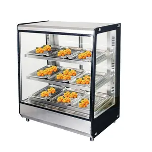 Commercial pie warmer and hot and cold food display buffet food warming