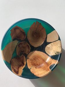 Tazón compuesto de madera de resina-Venta al por mayor de Fábrica-Tazón para servir de resina de madera de nuevo diseño de mesa Fabricación de forma de India - Product Image 5