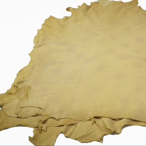 Cuero Genuino Perforado de Primera Calidad, Cuero Transpirable para Tapicería, para Ropa de Motocicleta, Guantes, Muebles y Uso Automotriz - Product Image 1