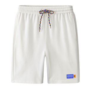 Pantalones cortos de algodón con bolsillo para hombre, ropa deportiva OEM de fábrica, venta al por mayor, pantalones cortos holgados lisos en blanco de alta calidad para hombre, logotipo personalizado - Product Image 3