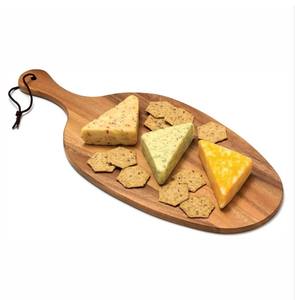 Wholesale Supply Acacia Wood Oblong-Shape Paddle Board <b>for</b> <b>Serving</b> Appetizer Cheese <b>Serving</b> <b>Platter</b> Charcuterie Board <b>for</b> <b>Party</b> - Product Image 2
