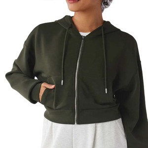Sudaderas con Capucha Personalizadas con Logotipo, Sudaderas Holgadas de Manga Larga de Color Sólido para Mujer, Tops Informales para Otoño e Invierno - Product Image 1