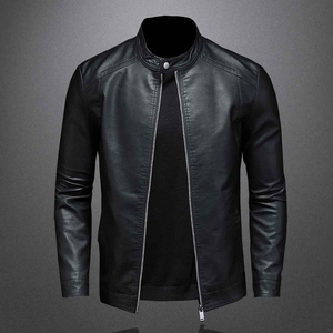 New Arrival Plus Sizes Men Fashion Wear Leather Jacket Out Door Motor <b>Cycle</b> Sports jacket for men - Product Image 4