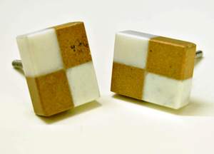 Poignée de porte de placard moderne en marbre et laiton, couleur, forme et taille personnalisées, fabriquée en Inde - Product Image 5