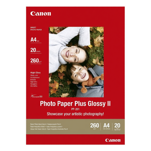 A4 <b>Glossy</b> II Photo <b>Paper</b> 20pcs PP 201 2311B019 High Quality Material for Professional Photography - Product Image 2