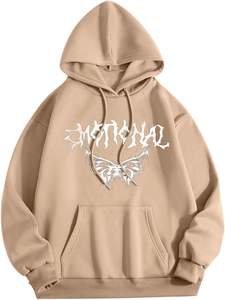 Men's Classic Solid Pattern <b>Hoodie</b> Long Sleeve Pullover Sweatshirt with Lining Big Tall <b>Poncho</b> <b>Hoodie</b> Designed for Comfort - Product Image 4