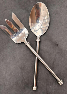 Offre Spéciale meilleur couvre-salade en acier inoxydable design avec poignée torsadée Accessoires de cuisine Ensembles de couverts Passe au lave-vaisselle - Product Image 6