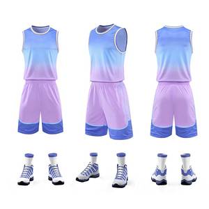 Ropa Deportiva Estampada, Camisetas de Baloncesto Personalizadas para Hombre, Uniforme de Equipo de Malla 100% Poliéster - Product Image 1