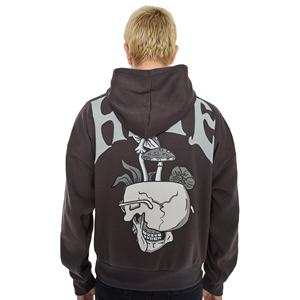 custom heavyweight hoodie oversized hoodie <b>men</b> thick cotton hoodie puff print sweatshirt streetwear <b>pullover</b> <b>men</b> heavy fabric - Product Image 3
