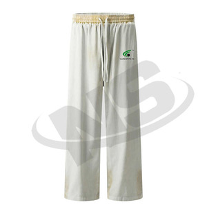 Fashionable Washed Heavyweight <b>Jogger</b> <b>Men's</b> Pants 2025 New Arrival Custom Logo Comfortable <b>Slim</b> <b>Fit</b> Training Pants For <b>Men</b> - Product Image 3