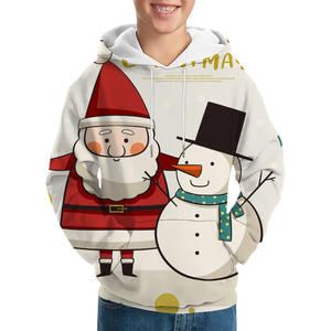 2026 New Design Unisex Men's <b>Sweatshirts</b> Custom Blank Hoodies 100% Cotton Sublimation Embroidered Lined Winter <b>Christmas</b> Hoodie - Product Image 4