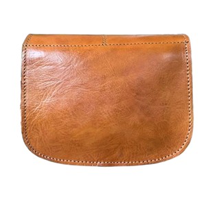 Bolso Bandolera Pequeño de Cuero Genuino Hecho a Mano con Logotipo Personalizado, Estilo Vintage, Mini Bolso con Solapa para Mujer, Venta al Por Mayor - Product Image 5