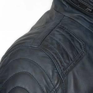 Chaqueta de Hombre de Diseño Nuevo, 100% Cuero Vacuno, Invierno, Mangas Largas, Impermeable, Estilo Bomber, Estilo Urbano, Profesional, Gran Venta - Product Image 4