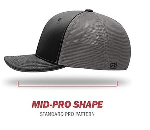 Gorra deportiva de malla estructurada para hombre de 6 paneles con logotipo personalizado OEM y ODM al por mayor, ropa de calle Snapback con estilo de gorras de camionero 112 Ri - Product Image 3