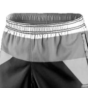 Shorts de baseball décontractés de haute qualité, solides, à séchage rapide, anti-transpiration, avec impression de logo personnalisé pour hommes - Product Image 2
