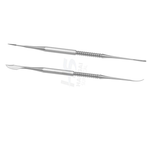 Ensemble professionnel de 6 spatules à ciment dentaire manuelles en acier inoxydable, instruments de mélange et de modelage certifiés CE pour usage dentaire - Product Image 2
