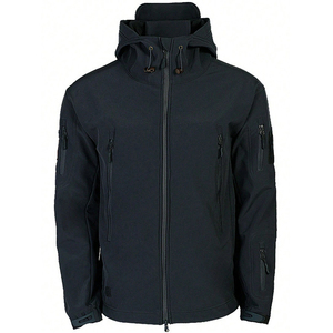 Best <b>Waterproof</b> Oversize Custom Logo Causal Printed Long Sleeve 100% Cotton Lightweight Windbreaker <b>Jacket</b> - Product Image 1