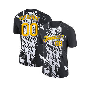 เสื้อยืดฟิตเนสของผู้ชายเสื้อยืดผ้าฝ้ายแห้งเร็วพิมพ์ลายส่วนตัวบนเสื้อเปล่า - Product Image 4