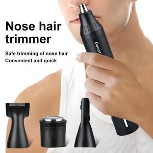 Recortadora de Vello Facial Portátil y Recargable para Hombres y Mujeres, Cuchillas de Doble Filo para un Corte Suave, Fuente de Alimentación USB para Uso en el Automóvil - Product Image 4