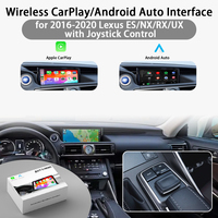 Kit d'interface de module décodeur sans fil CarPlay Android Auto ES NX RX UX pour Lexus 2014 - 2020 avec commandes par joystick