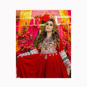 Afghan Kuchi Handmade Costume <b>Dress</b>- <b>Tribal</b> Ethnic Frock With Coins -afghanistan Wedding <b>Dress</b> -Banjara <b>Dress</b> With Tassels - Product Image 3