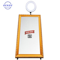 60 Zoll LCD-Display Magic Mirror Fotoautomat mit Kamera und Drucker