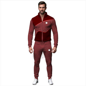 Sweat à capuche avec pantalon de jogging assorti, survêtements sur mesure, quantité en gros, survêtements pour hommes - Product Image 2
