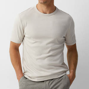 เสื้อยืดผ้าฝ้ายเนื้อมารูนแบบมาตรฐานและเมอริโนเสื้อแบบออแกนิกทรงหลวม - Product Image 5