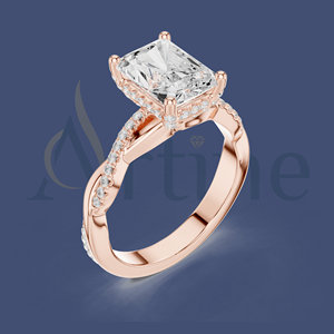 10K Natural <b>Garnet</b> <b>Ring</b> for Party Wear - Product Image 1