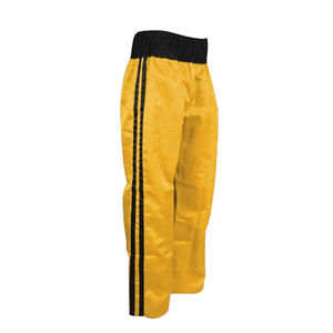 Pantalons de Kickboxing thaïlandais personnalisés de dernière qualité à la mode vêtements d'art martial pantalons thaïlandais de haute qualité fabriqués en satin - Product Image 6