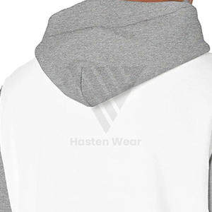 Sudaderas con Capucha Extra Grandes de Felpa 100% Algodón para Hombre al por Mayor, para Logotipo Personalizado, Sudaderas con Capucha con Hombros Caídos, Sudaderas con Capucha con Logotipo Bordado - Product Image 4