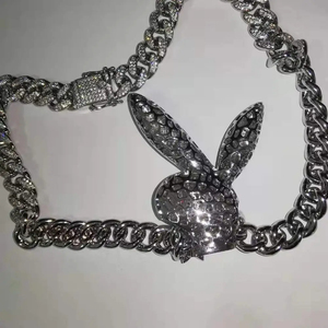 Pendentifs fins Hip Hop personnalisés pour hommes et breloques diamant de dessin animé en or unique avec testeur glacé VVS Moissanite pour les fêtes - Product Image 6