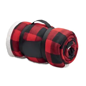 Couverture en polaire Sherpa durable Shermatt, catégorie Corail - Product Image 3