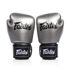 Guantes de Sparring de Muay Thai Profesionales de Alta Calidad, Guantes de Boxeo de Cuero Vacuno Genuino, Guantes de Entrenamiento Juvenil para Combates - Product Image 1