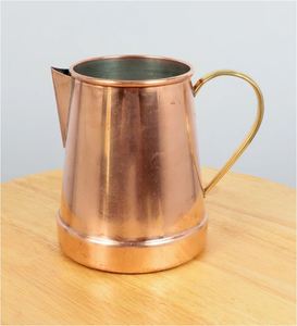 Vintage copper handmade <b>mug</b> wholesale for drinking cocktail soft drink at home kitchen tabletop decorative restaurant hot sell - Product Image 5