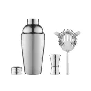 Juego de Coctelería de Acero Inoxidable FIZZ Personalizado para Bares - Product Image 1