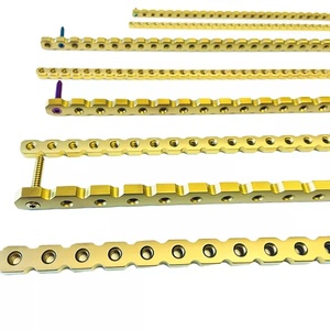 Juego de placas de hueso de animales veterinarios, instrumentos ortopédicos de animales, placas de bloqueo de tornillo de hueso de animales, implantes ortopédicos - Product Image 1