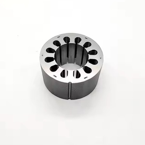 แกนแม่เหล็กไฟฟ้าสำหรับหม้อแปลงมอเตอร์และเครื่องกำเนิดไฟฟ้าสเตเตอร์แบบเจาะแผ่นเหล็กทำจากซิลิคอน - Product Image 6