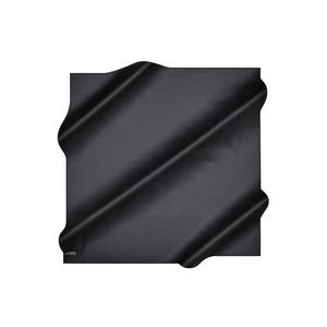 Crystal Headpiece & Neckerchief-93 X 93 cm Black Square Scarf - Product Image 1