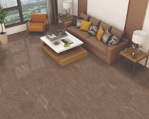 กระเบื้องปูพื้นและผนังพอร์ซเลนขัดเงา Madrid Volcano รุ่นกันลื่น ทนกรด ขนาดใหญ่ สำหรับตกแต่งภายในหรูหรา - Product Image 1