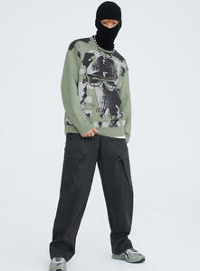 Cardigans et vestes en tricot pour hommes, style universitaire décontracté, design personnalisé, toucher doux, vente en gros - Product Image 3