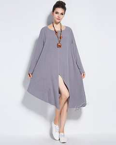 Offre Spéciale printemps été haute qualité formelle soirée Maxi a-ligne rayonne femmes robes manches régulières thé-longueur - Product Image 3