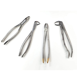 Juego de Fórceps Manuales de Acero Inoxidable para Extracción Dental de Niños, Instrumentos Quirúrgicos Dentales de Primera Calidad, Aprobados por la Clase I CE ISO - Product Image 1