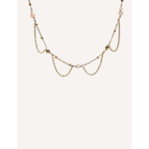 CUCOCUCA YXM A01 Tobillera de Acero Inoxidable Chapada en Oro con Piedra Natural, 3 Opciones de Color, Ajustable para Uso Diario, Envío en 48h a la UE - Product Image 4